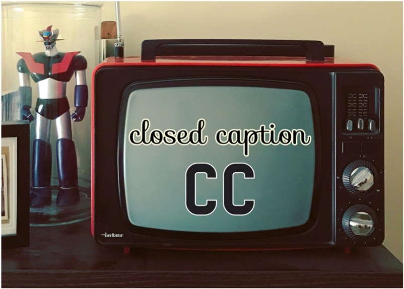 Closed caption - CC